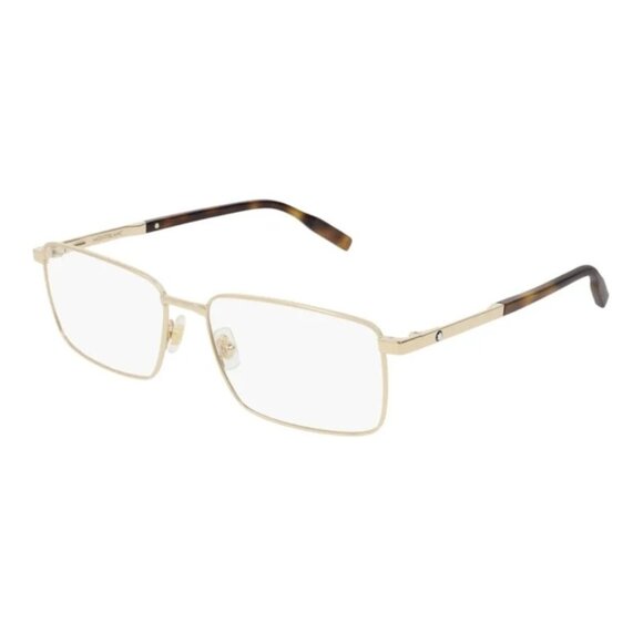 NEW  MONTBLANC EYEGLASSES GOLD MEN EYEWEAR MONTBLANC - Picture 1 of 3